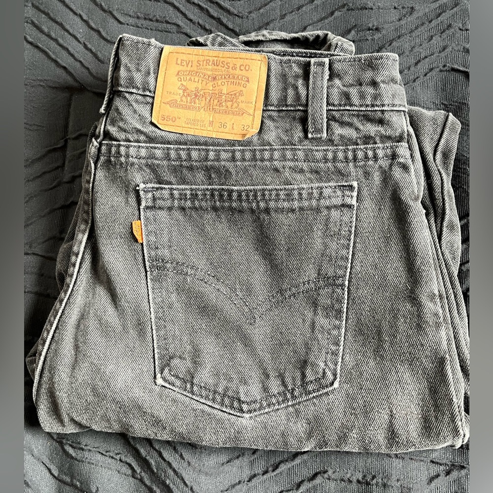 Levi's Orange Tab 550 Relaxed Fit Jeans Made in USA 11/1995